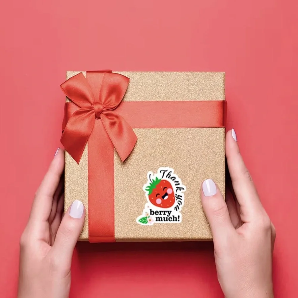 Thank You Berry Much 🍓 Stickers Roll